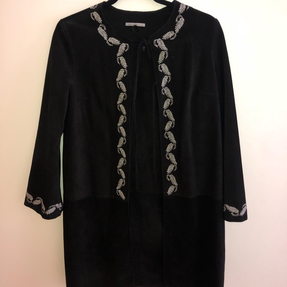Ag Adriano Goldschmied Jackets & Blazers - Alexa Chung AG Black Suede jacket size XSMALL